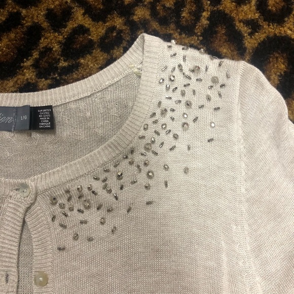 Costa Blanca Sequined Cardigan - Picture 3 of 6